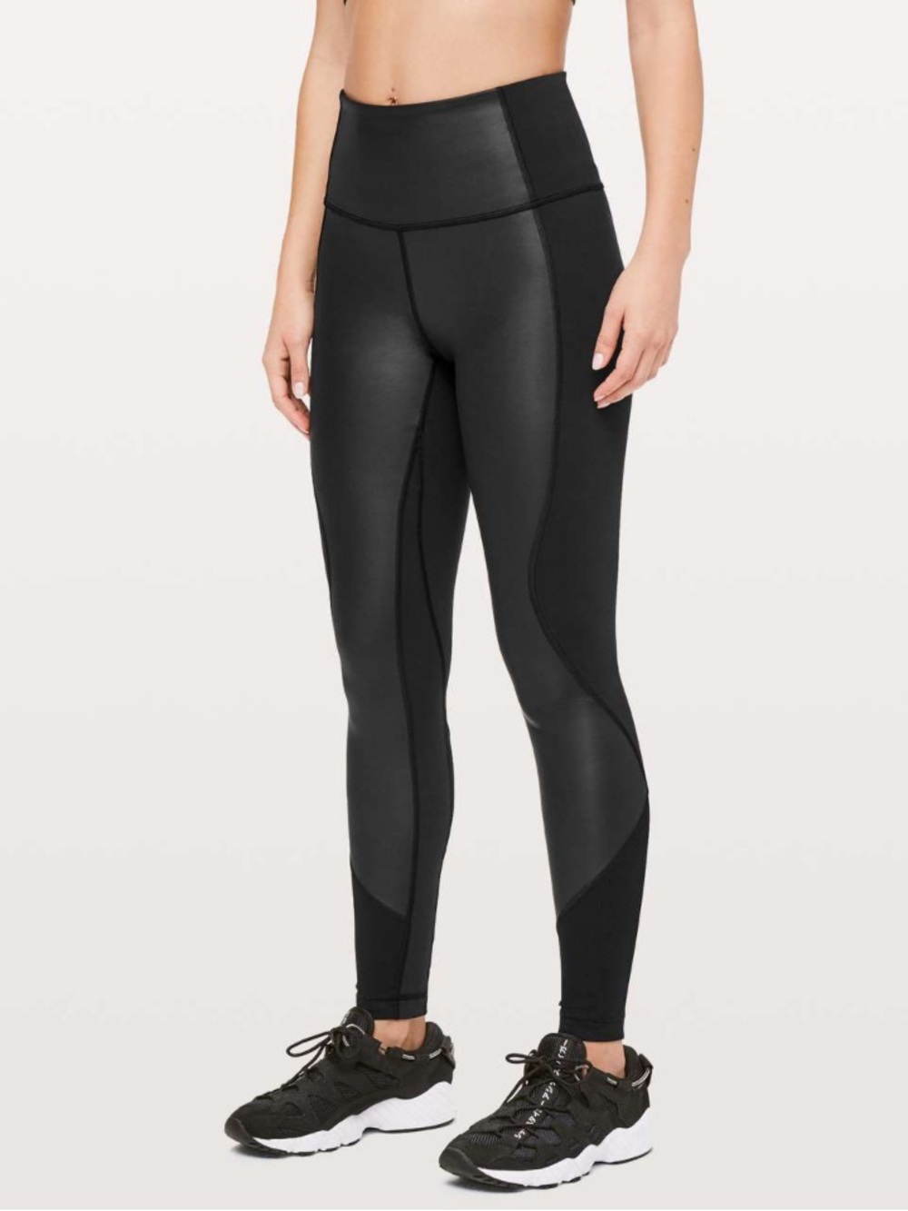 Lululemon Wunder Under High-Rise Tight *Shine 28" black